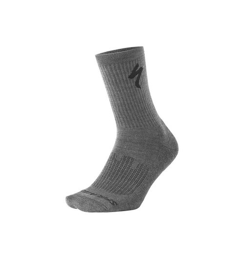 Specialized Merino Midweight Tall Sock Charcoal