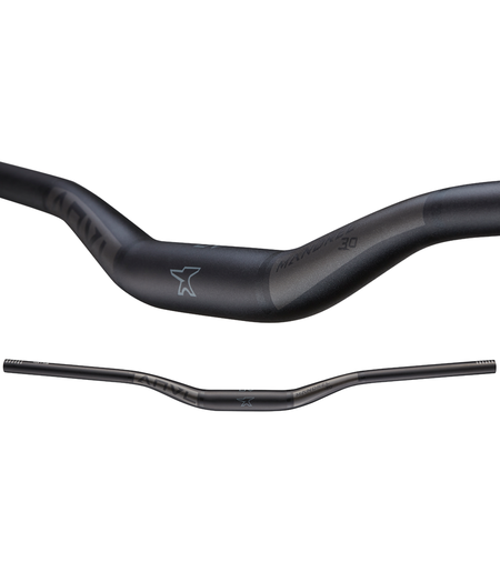 ANVL Handlebar Mandrel Alloy V3 35 Stealth Black w/Rise x