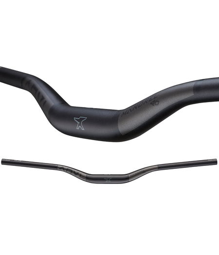 ANVL Handlebar Mandrel Alloy V3 35 Stealth Black w/Rise x