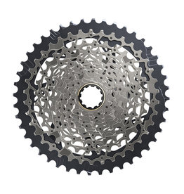 SRAM XPLR XG-1271 Cassette - 12-Speed, 10-44t, Silver, For XDR Driver Body, D1 (Force / Red)