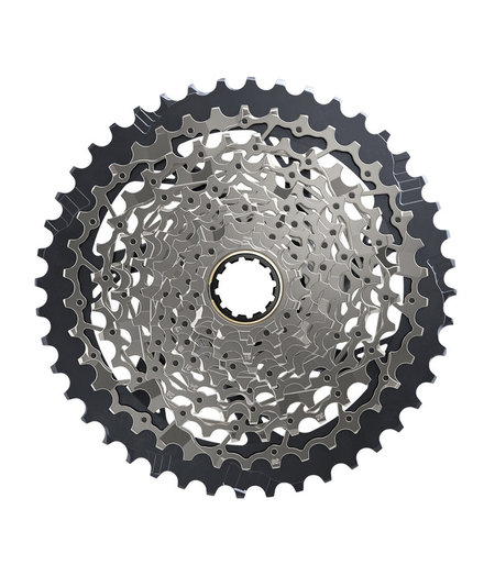 SRAM XPLR XG-1271 Cassette - 12-Speed, 10-44t, Silver, For XDR Driver Body, D1 (Force / Red)
