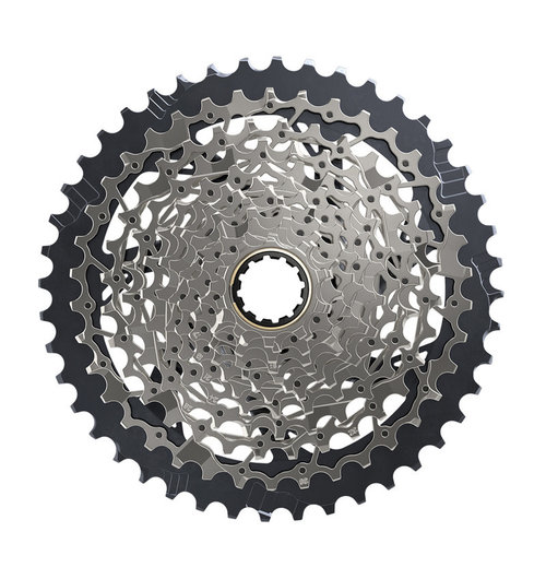 SRAM XPLR XG-1271 Cassette - 12-Speed, 10-44t, Silver, For XDR Driver Body, D1 (Force / Red)