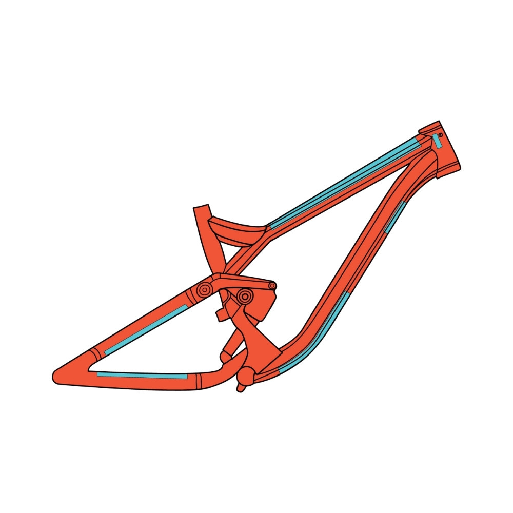 Essential Frame Protection Kit GLOSS Mornington & Berwick Cycles