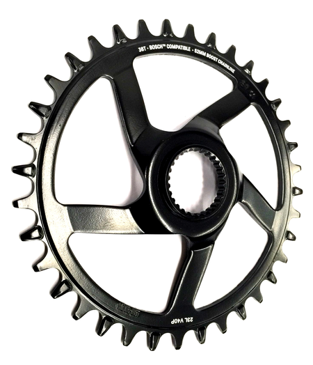 e*thirteen Chainring e*spec Steel Direct Mount | 34T | Bosch CX Gen4 | Black