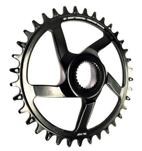 e*thirteen Chainring e*spec Steel Direct Mount | 34T | Bosch CX Gen4 | Black