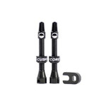 CushCore Tubeless Valves (Pair) Black 44mm