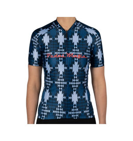 Pedal Mafia Women's Artist Series Jersey Aztec Navy