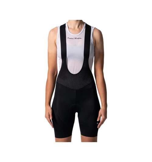 Pedal Mafia Women's PMCC Bib Black White