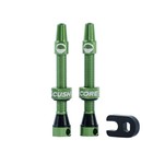 CushCore Tubeless Valves (Pair) Green 44mm