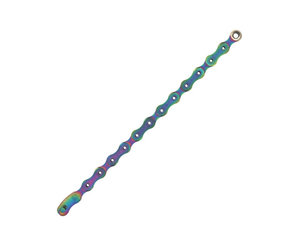 PC XX1 Eagle 12-Speed Chain Rainbow HollowPin w/Powerlock (126 Links)