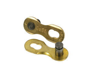 Power Lock Chain Connectors 9 Speed Gold (1 pair)