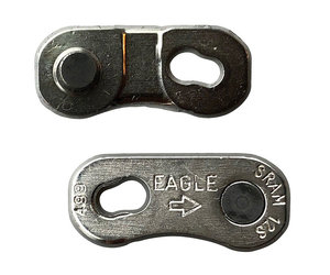 PowerLock Silver Chain Connector Eagle 12-Speed (1 pair)