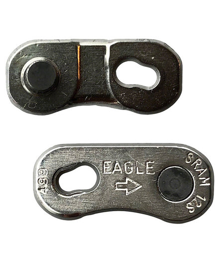 SRAM PowerLock Silver Chain Connector Eagle 12-Speed (1 pair)