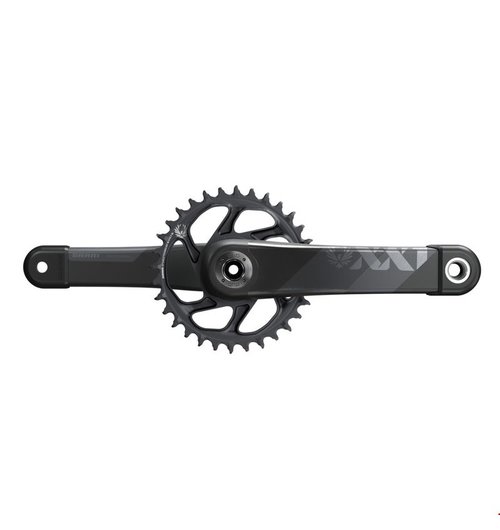 SRAM Crankset XX1 Eagle DUB 12-Speed 175mm w/Direct Mount 34T X-SYNC 2 Chainring Grey (DUB Cups/Bearings not included) C2