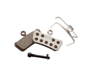 Disc Brake Pads - Medium - Organic Compound, Aluminium Backed (Quiet) for Trail, Guide, G2 and Level 4-piston - 1 Set
