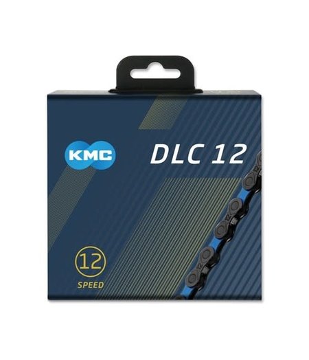 KMC CHAIN - 12 Speed - KMC X12 - 126L - BLACK - DLC Diamond Hard - X-Superlight - w/Connect Link