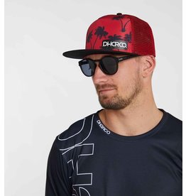 DHaRCO Flat Brim Trucker Spicy Palm