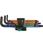 Wera 950/9 Hex-Plus Multicolour 1 L-key set metric BlackLaser