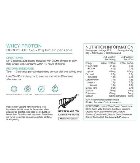 Pure Whey Protein - Chocolate