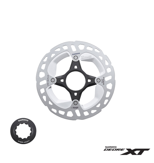 Shimano RT-MT800 Disc Rotor 140mm XT ICE-TECH Centerlock w/Internal Serration Lockring