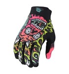 Troy Lee Designs Air MTB Glove Skull Demon Orange