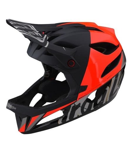 Troy Lee Designs Stage Mips Helmet Nova Glo Red