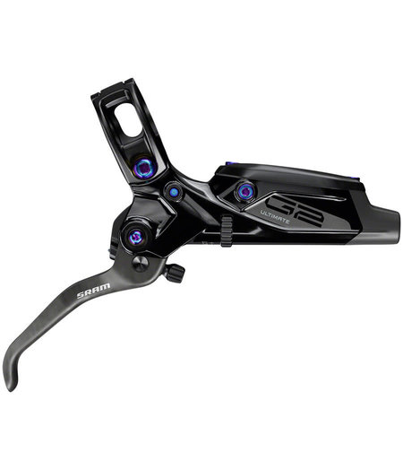 SRAM G2 Ultimate Disc Brake Carbon Lever w/Rainbow Hardware and Post Mount