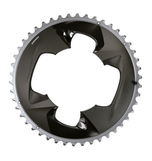 SRAM Chainring Road 107 BCD 2x12 Force Polar Grey w/Cover