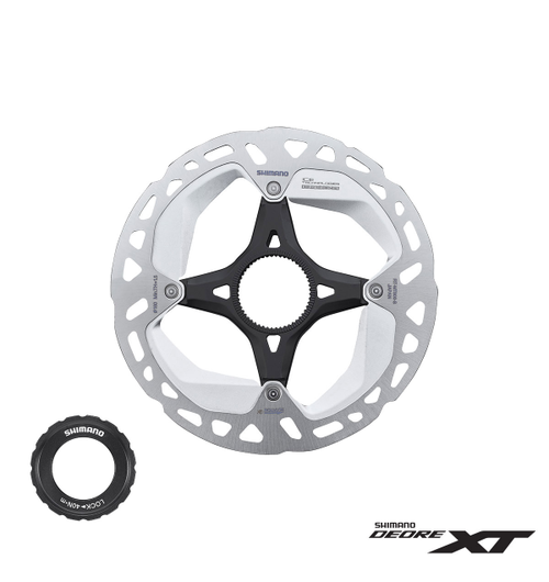 Shimano RT-MT800 Disc Rotor 160mm XT ICE-TECH Centerlock w/External Serration Lockring