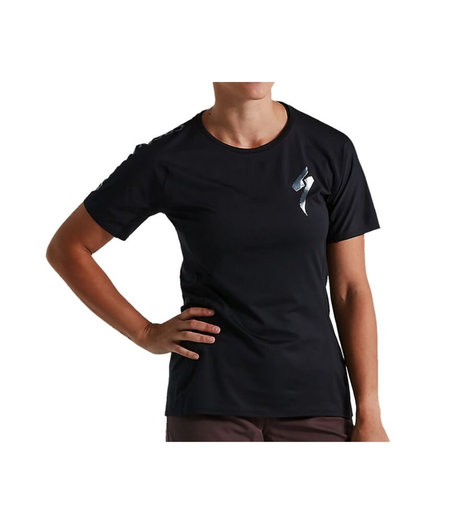Specialized Womens Trail Air S/S Jersey Black