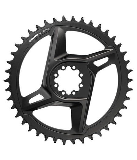 SRAM X-Sync Road Direct Mount Chainring for Rival, 12-Speed, 8-Bolt Direct Mount, Black