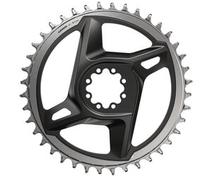 X-Sync Road Direct Mount Chainring for RED/Force, 12-Speed, 8-Bolt Direct Mount, Grey