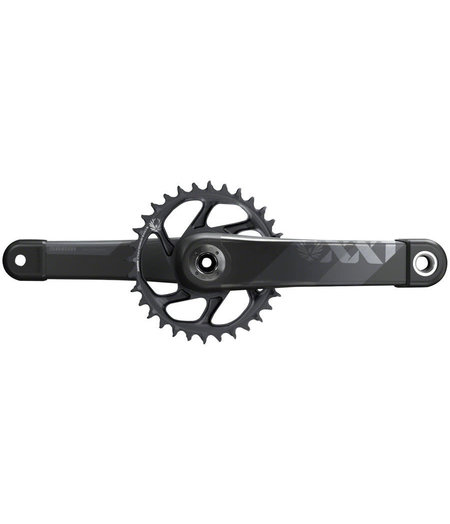 SRAM XX1 Eagle Carbon Boost Crankset, 12-Speed, 34t, Direct Mount, DUB Spindle Interface, Grey