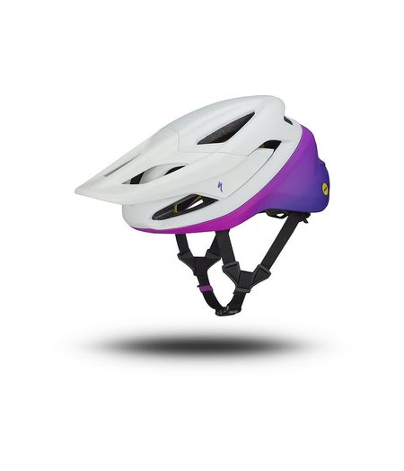 Specialized Camber MTB Helmet w/Mips White Dune/Purple Orchid
