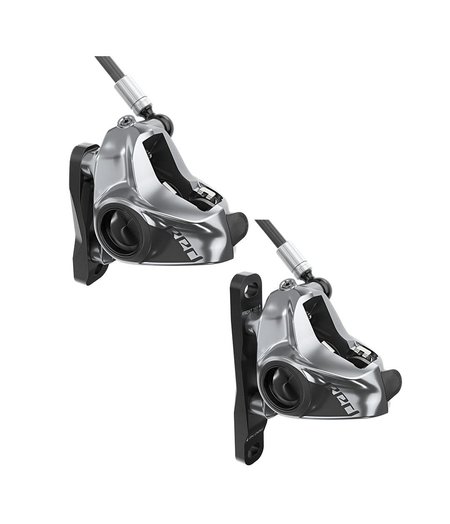 SRAM Red eTap AXS 2x HRD Flat Mount 2P Groupset (Includes; Shifters / FD RD / Batteries / Charger / 6-bolt rotors)