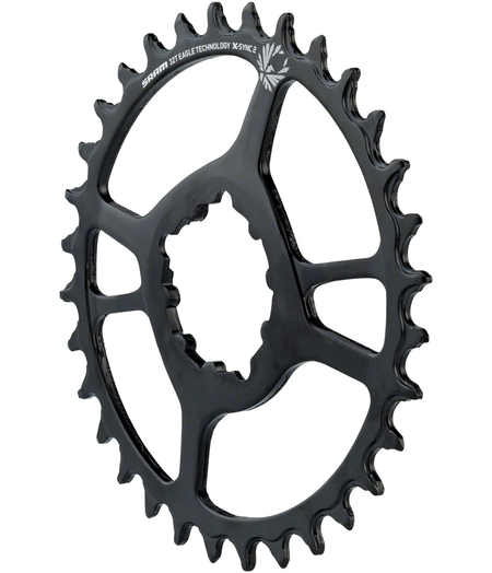 SRAM Chainring X-SYNC 2 Steel Direct Mount 3mm offset Boost Black