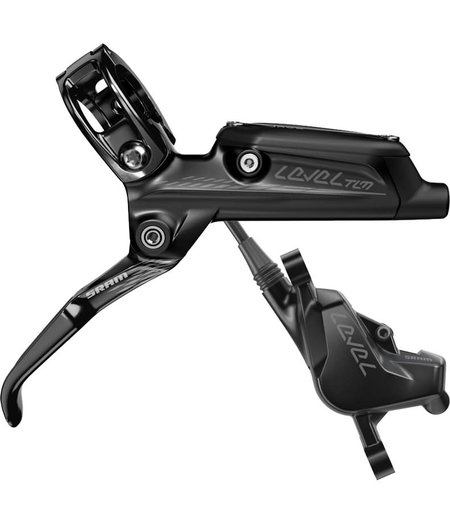 SRAM Level Ultimate Disc Brake Carbon Lever w/Black Azed Ti Hardware and Post Mount