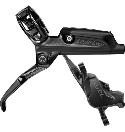 SRAM Level Ultimate Disc Brake Carbon Lever w/Black Azed Ti Hardware and Post Mount