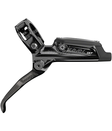 SRAM Level Ultimate Disc Brake Carbon Lever w/Black Azed Ti Hardware and Post Mount