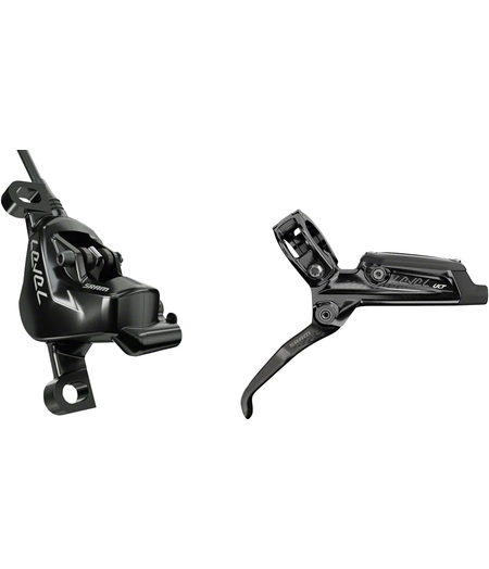 SRAM Level Ultimate Disc Brake Carbon Lever w/Black Azed Ti Hardware and Post Mount