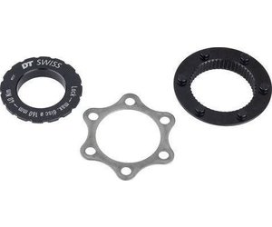 Center Lock to 6-Bolt Disc Adaptor for 15mm and 20mm Thru Axle