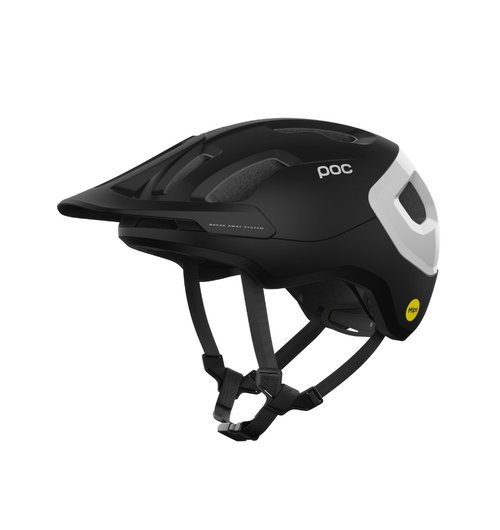 POC Axion Race MIPS Uranium Black Matt / White