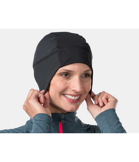 Bontrager Windshell Cycling Skull Cap Black (One Size Fits All)