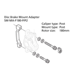 Shimano SM-MA-F180-PP Adaptor 180mm Caliper: Post Frame/Fork Mount: Post