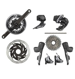 SRAM RED eTap AXS 2x12 Disc Brake Groupset w/ 175mm Quarq Powermeter crankset