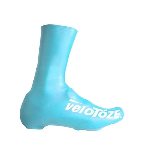 Velotoze Tall Shoe Covers Viz Blue Size SMALL only