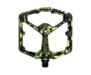 Stamp 7 Flat Pedal Limited Edition SPLATTER PAINT LIME GREEN