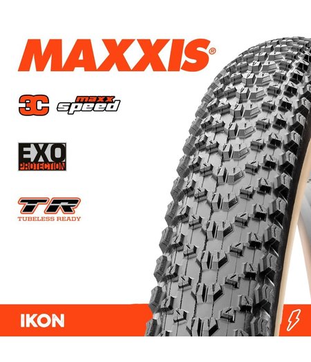 Maxxis Ikon - 29 x 2.20 3C Speed EXO TR Tanwall Folding 60 TPI