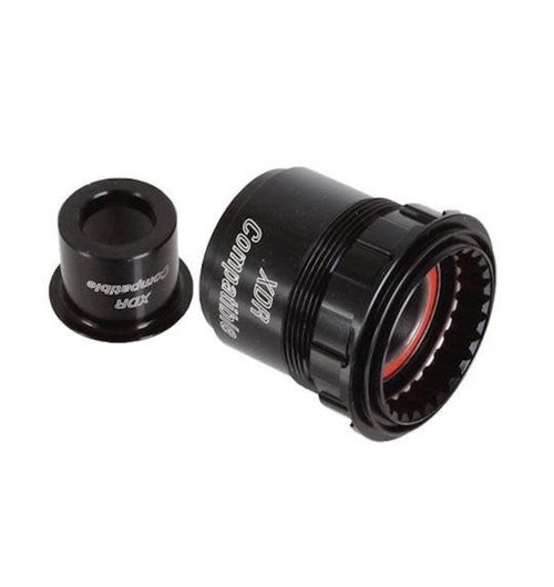 DT Swiss Freehub Body w/End Cap, Thru-Axle 12 x 142mm, SRAM XD-R, Alloy, Star Ratchet (HWYAAX00S8888S)