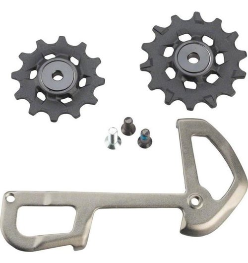 SRAM XX1 Eagle Rear Derailleur 12 speed X-Sync Pulleys and Inner Cage Grey